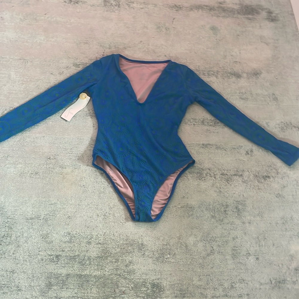 Seea Long-sleeve bathing suit XS